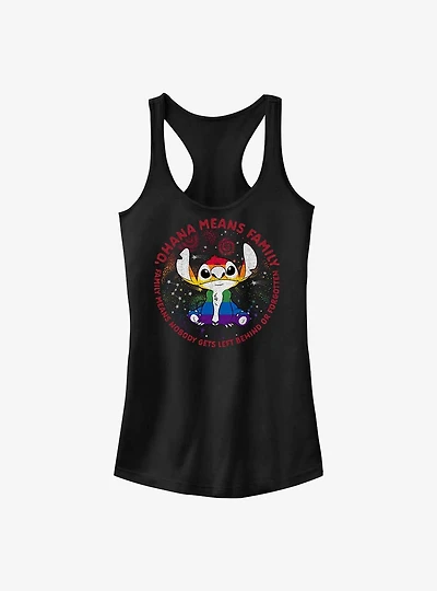 Disney Lilo And Stitch Ohana Means Family Rainbow Pride Tank