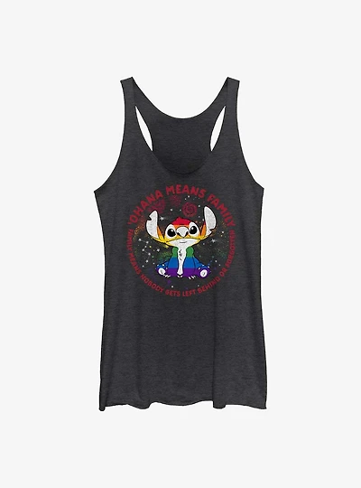 Disney Lilo And Stitch Ohana Means Family Rainbow Pride Tank