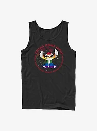 Disney Lilo And Stitch Ohana Means Family Rainbow Pride Tank Top