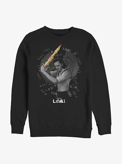 Marvel Loki Laevateinn Sword Sweatshirt