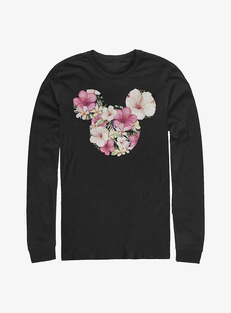Disney Mickey Mouse Tropical Ears Long-Sleeve T-Shirt