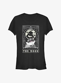 The Nightmare Before Christmas Oogie Boogie Moon Tarot Card Girls T-Shirt