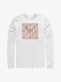 Outer Banks Square Badge Long-Sleeve T-Shirt