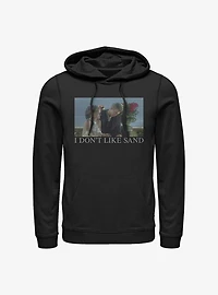 Star Wars Padme & Anakin I Don't Like Sand Meme Hoodie