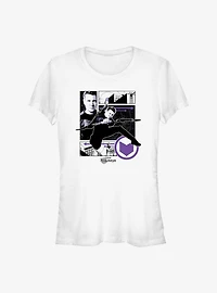 Marvel Hawkeye Graphic Panels Girls T-Shirt