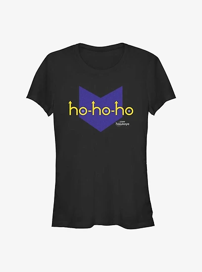 Marvel Hawkeye Hohoho Logo Girls T-Shirt