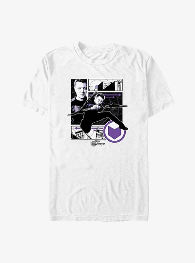 Marvel Hawkeye Graphic Panels T-Shirt