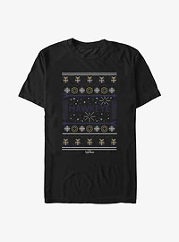 Marvel Hawkeye Christmas Sweater Pattern T-Shirt