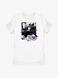 Marvel Hawkeye Graphic Panels Womens T-Shirt