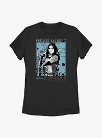 Marvel Hawkeye Kate Bishop Hero Shot Womens T-Shirt