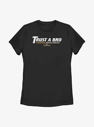 Marvel Hawkeye Trust A Bro Womens T-Shirt
