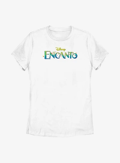 Disney Encanto Color Logo Womens T-Shirt