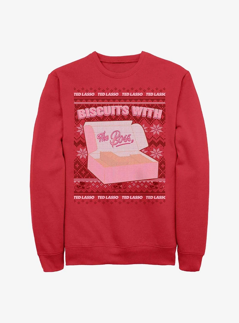 Ted Lasso Biscuits Ugly Sweater Sweatshirt