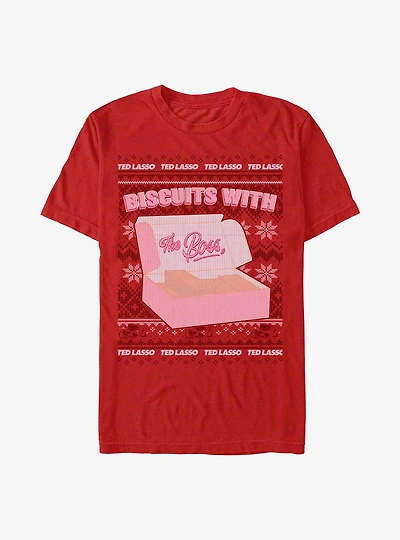 Ted Lasso Biscuits Ugly Sweater T-Shirt