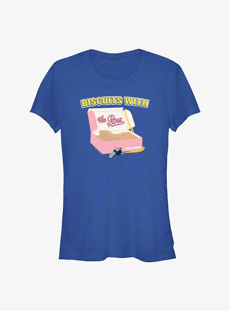 Ted Lasso Biscuits With The Boss Girls T-Shirt