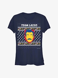 Ted Lasso Team Ugly Sweater Girls T-Shirt