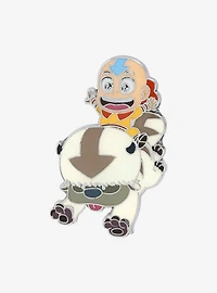 Avatar: The Last Airbender Aang & Appa Chibi Enamel Pin - BoxLunch Exclusive