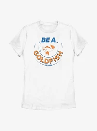 Ted Lasso Be A Goldfish Alt Womens T-Shirt