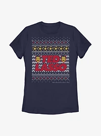 Ted Lasso Ugly Sweater Womens T-Shirt