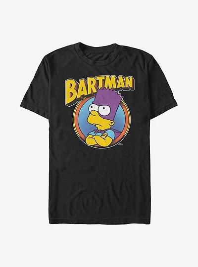 The Simpsons Bartman Circle T-Shirt