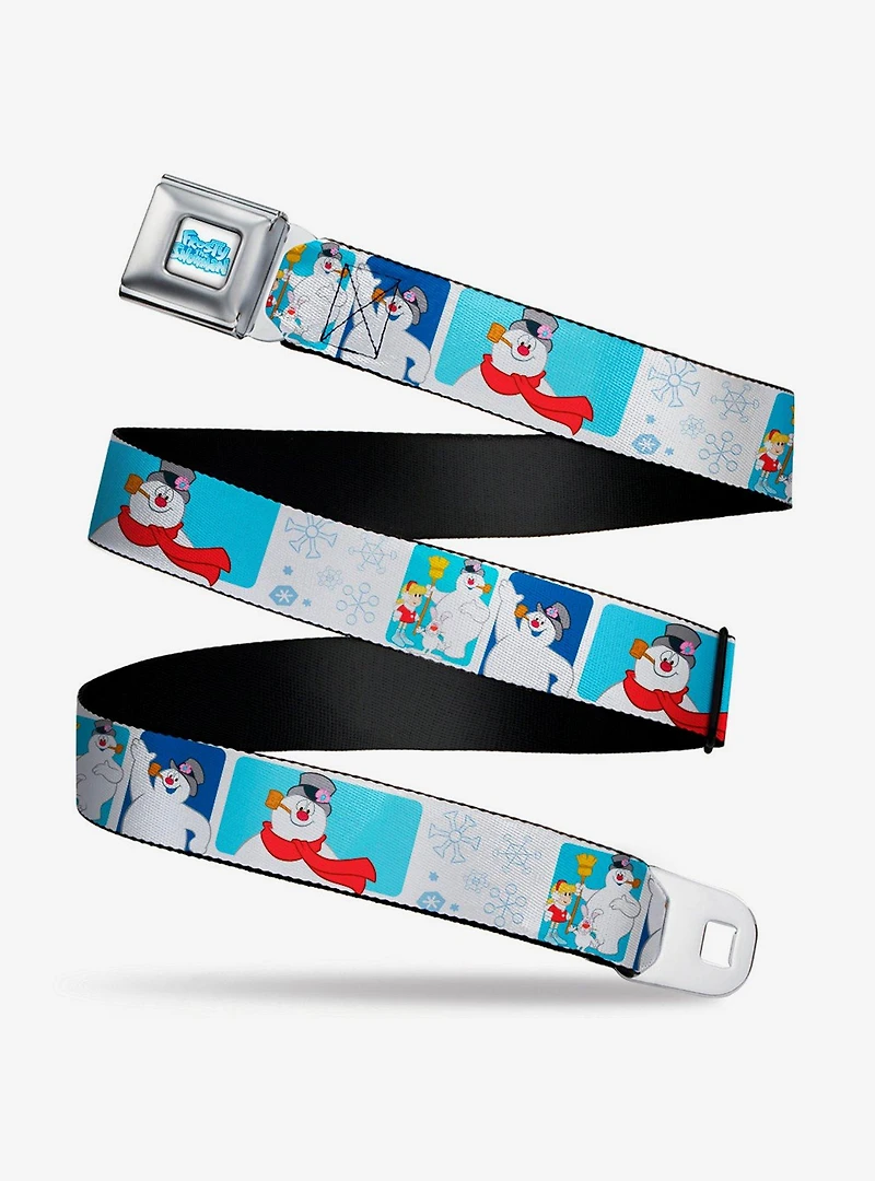 Frosty The Snowman Snowflakes Youth Seatbelt Belt