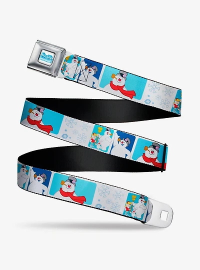 Frosty The Snowman Snowflakes Youth Seatbelt Belt