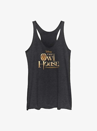 Disney The Owl House Gold Logo Girls Tank
