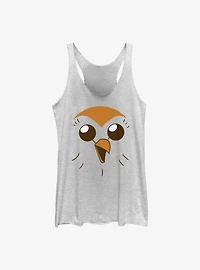 Disney The Owl House Hooty Face Girls Tank
