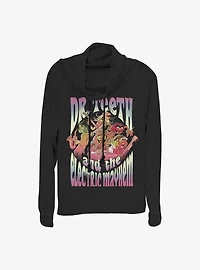 Disney The Muppets Dr Teeth Band Cowlneck Long-Sleeve Girls T-Shirt