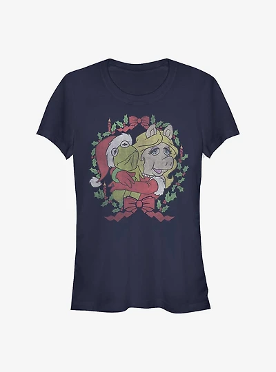 Disney The Muppets Kermy And Piggy Christmas Girls T-Shirt