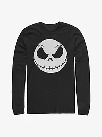Disney The Nightmare Before Christmas Big Face Jack Long-Sleeve T-Shirt