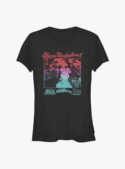 Disney Alice In Wonderland Poster Girls T-Shirt