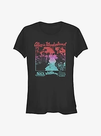 Disney Alice In Wonderland Poster Girls T-Shirt