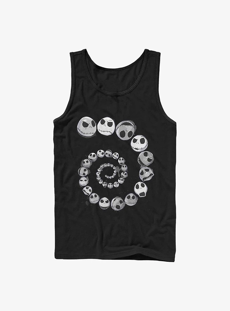 Disney The Nightmare Before Christmas Jack Emotions Spiral Tank