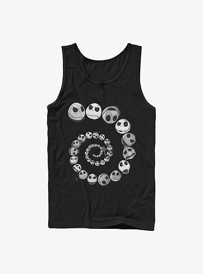 Disney The Nightmare Before Christmas Jack Emotions Spiral Tank