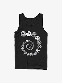 Disney The Nightmare Before Christmas Jack Emotions Spiral Tank