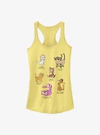 Disney Cats Breeds Girls Tank