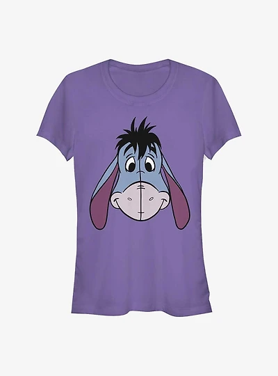 Disney Winnie The Pooh Big Face Eeyore Girls T-Shirt