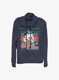 Disney Duck Tale Bah Humbug Scroog Cowlneck Long-Sleeve Girls T-Shirt