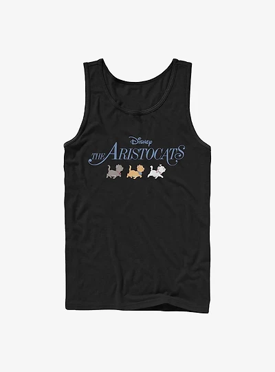Disney The Aristocats Kitten Walk Logo Tank