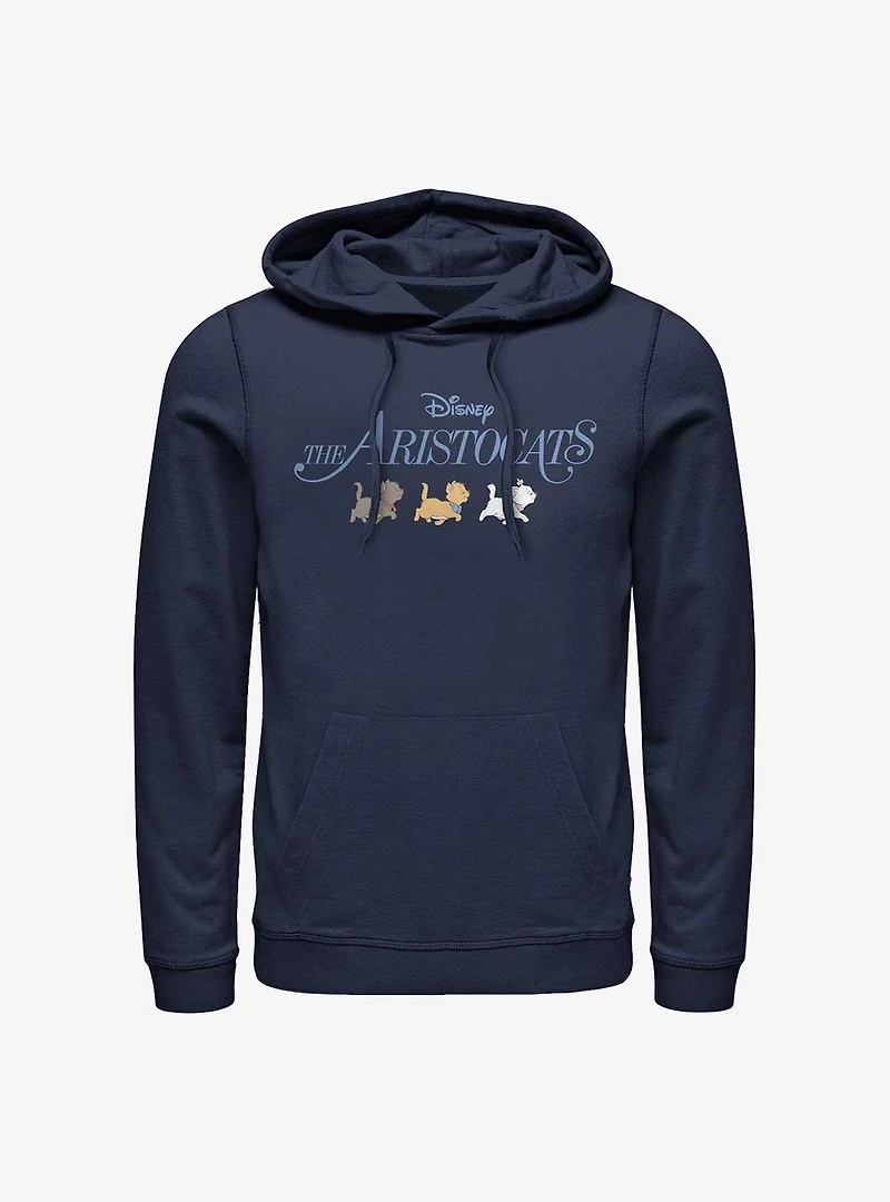 Disney The Aristocats Kitten Walk Logo Hoodie