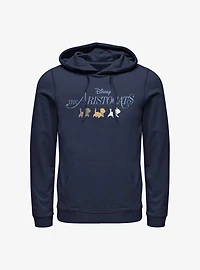 Disney The Aristocats Kitten Walk Logo Hoodie