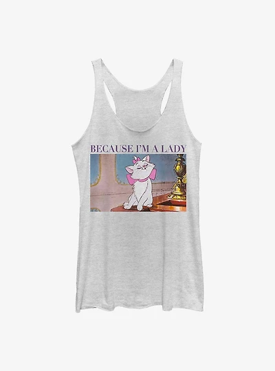 Disney The Aristocats Marie Because Im A Lady Girls Tank