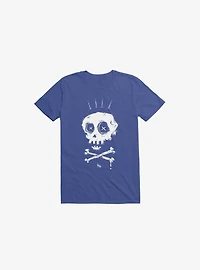 Crown Old Bones Royal Blue T-Shirt