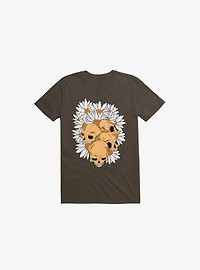 Skull Have Chance Brown T-Shirt