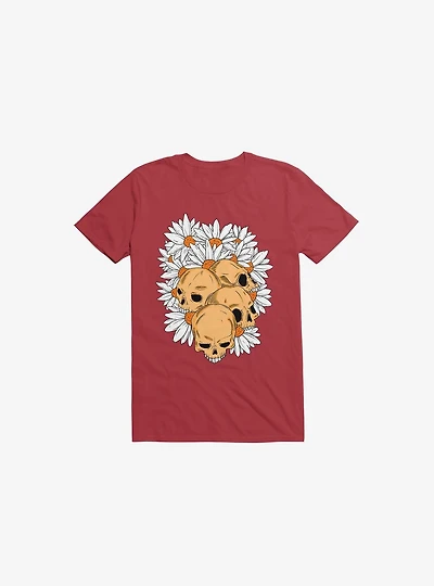 Skull Have Chance Red T-Shirt