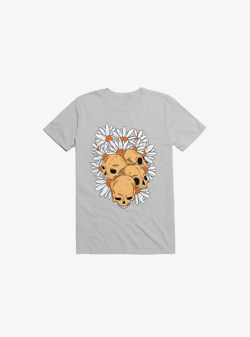 Skull Have Chance Ice Grey T-Shirt