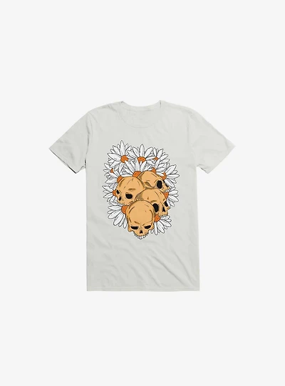 Skull Have Chance White T-Shirt