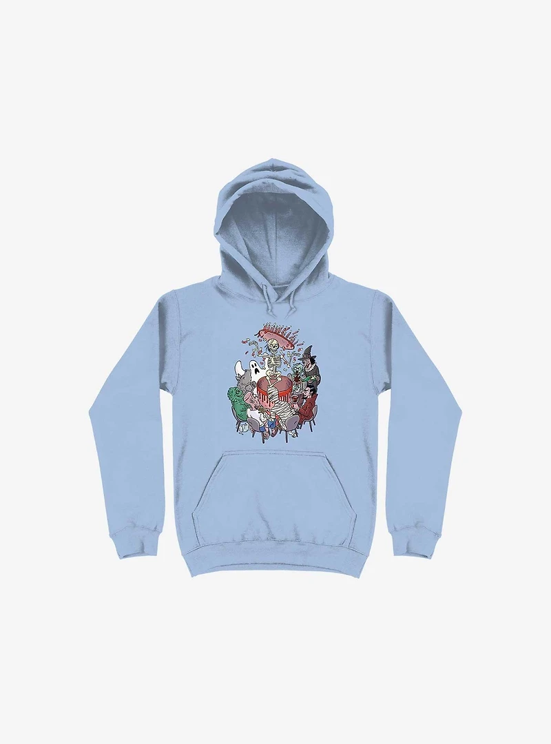 Celebration! Monsters Light Blue Hoodie
