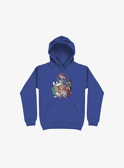 Celebration! Monsters Royal Blue Hoodie